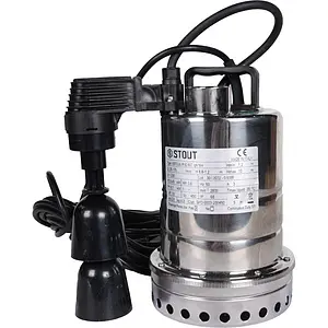 Насос дренажный Q=10.5м³/ч H=10м Stout SPD-0003-200450 Насос дренажный Q=10.5м³/ч H=10м Stout SPD-0003-200450, 1