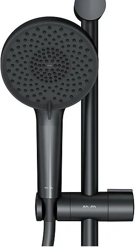 Душевая система со смесителем для ванны Am.Pm X-Joy чёрный матовый F0785A722 Душевая система со смесителем для ванны Am.Pm X-Joy чёрный матовый F0785A722