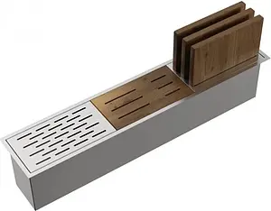 Встраиваемая сушка для посуды Omoikiri DRY-02-IN нержавеющая сталь 4999019 Встраиваемая сушка для посуды Omoikiri DRY-02-IN нержавеющая сталь 4999019, 1