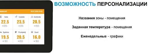Проводная панель управления контроллером Wi-Fi TECH ST-M-9r черный WG.11.0514