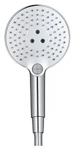 Лейка ручного душа Hansgrohe Raindance Select S 120 3jet хром/белый 26530400 Лейка ручного душа Hansgrohe Raindance Select S 120 3jet хром/белый 26530400, 3