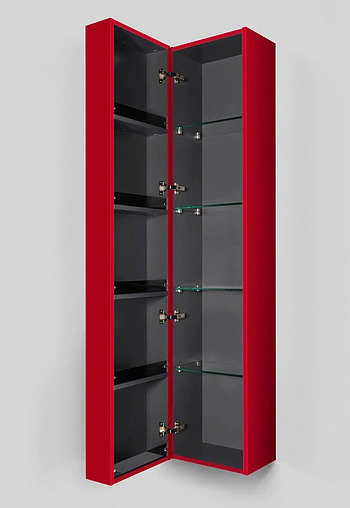 Шкаф-пенал подвесной Am.Pm Spirit V2.0 35 L красный глянец M70ACHL0356RG