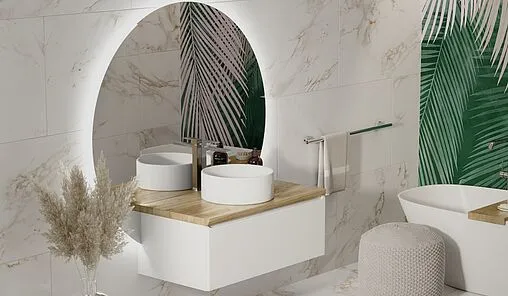 Тумба-умывальник подвесная Jorno Solis new 100 белый SolN.01.100/P/W/JR+