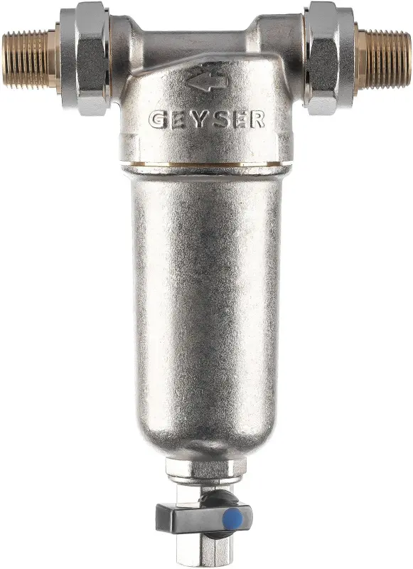 Фильтр тонкой очистки воды ½"н x ½"н Гейзер Бастион 121 32668 Фильтр тонкой очистки воды ½"н x ½"н Гейзер Бастион 121 32668, 1