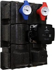 Насосный модуль с термостатическим смесительным клапаном 1&quot;н х 1&quot;н WATTS FlowBox HKF20 10084593 без насоса, 1