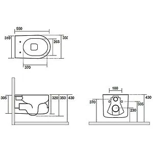 Унитаз подвесной безободковый Kerasan Nolita белый матовый 531430, 2