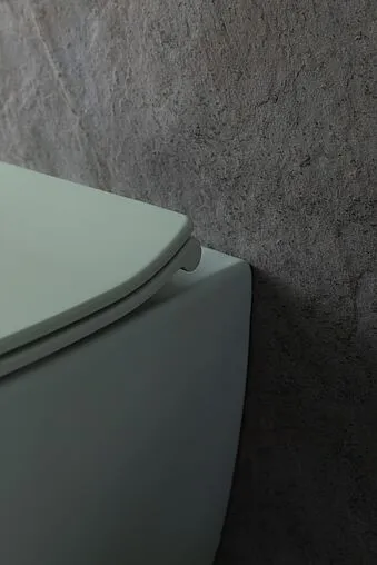 Унитаз подвесной безободковый Allen Brau Fantasy мятный 4.11004.MT