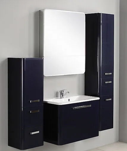 Шкаф-зеркало Aquaton Валенсия 75 белый 1A125302VA010