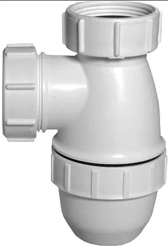 Сифон бутылочный для мойки Mc Alpine MRSK2-NW-MINI