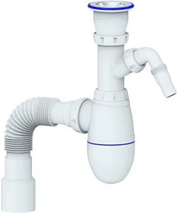 Сифон бутылочный для мойки Unicorn B320V Сифон бутылочный для мойки Unicorn B320V, 1