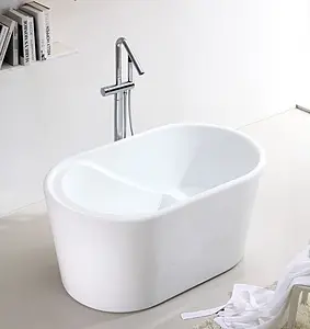 Ванна акриловая отдельностоящая Abber 130x75 AB9277, 5