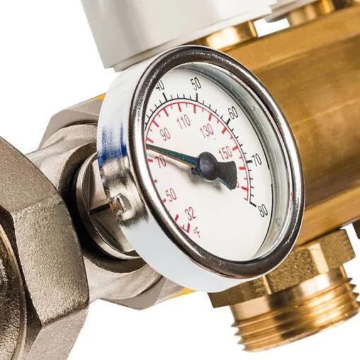 Группа коллекторная с расходомерами 11 отводов 1&quot;в/в x ¾&quot;ек Stout SMB 0473 000011