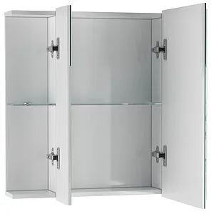 Шкаф-зеркало Айсберг Мега 75 белый DM4604HZ, 4