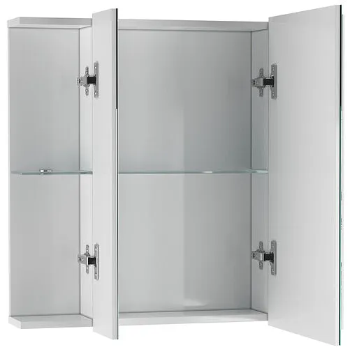 Шкаф-зеркало Айсберг Мега 75 белый DM4604HZ