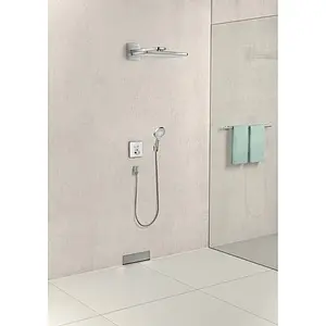 Шланговое подключение Hansgrohe FixFit Square белый матовый 26455700 Шланговое подключение Hansgrohe FixFit Square белый матовый 26455700, 3