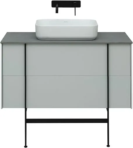 Тумба под умывальник подвесная Allen Brau Reality 100 папирус 1.32007.PWM