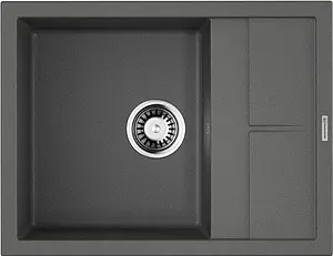 Мойка кухонная Omoikiri Sumi 65-PL платина 4993675, 1