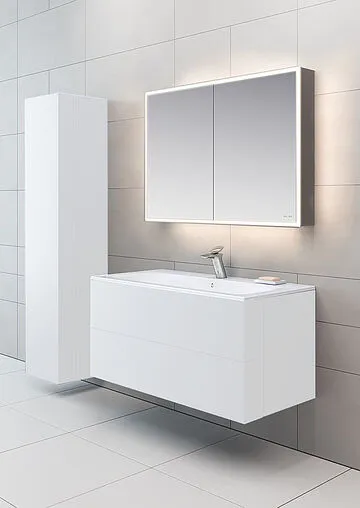 Шкаф-пенал подвесной Am.Pm Spirit 2.0 35 L белый M70ACHL0356WG