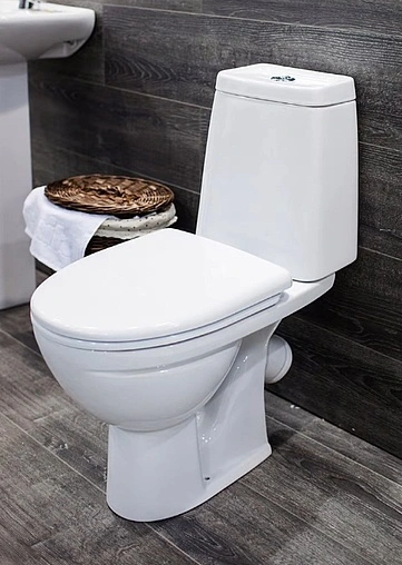 Унитаз-компакт безободковый Sanita Марс Комфорт белый WC.CC/Mars/2-DM.Rim/WHT.G/S1 Унитаз-компакт безободковый Sanita Марс Комфорт белый WC.CC/Mars/2-DM.Rim/WHT.G/S1