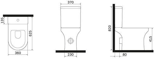 Унитаз-компакт безободковый Am.Pm X-Joy FlashClean белый C85A8601SC Унитаз-компакт безободковый Am.Pm X-Joy FlashClean белый C85A8601SC