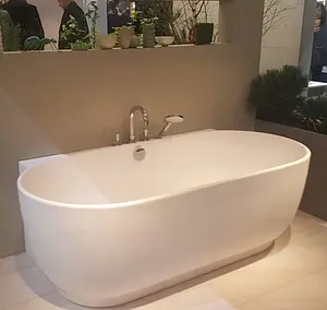 Ванна из искусственного камня Duravit Luv 180x95 белый 700433000000000, 4