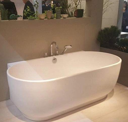 Ванна из искусственного камня Duravit Luv 180x95 белый 700433000000000