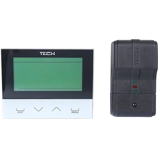 Беспроводной комнатный двухпозиционный регулятор котла TECH ST-292 v2 белый WG.11.0422