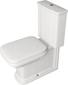 Унитаз-компакт Kerasan Waldorf белый 411701+418101+ Унитаз-компакт Kerasan Waldorf белый 411701+418101+, 5