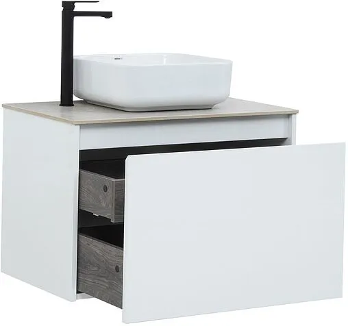 Тумба под умывальник подвесная Aquanet Nova Lite 75 белый 00242275