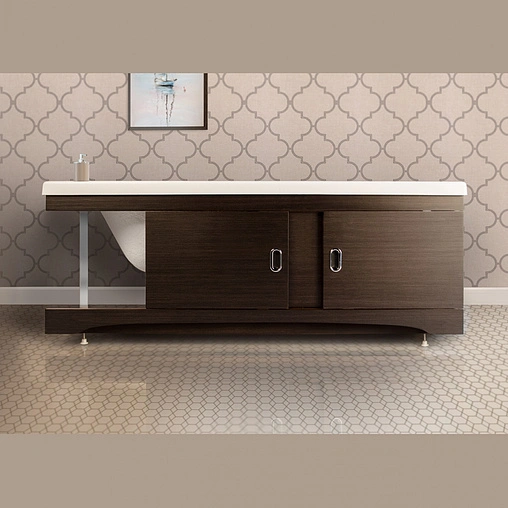 Экран для ванны фронтальный Alavann Купе 180 венге 1614