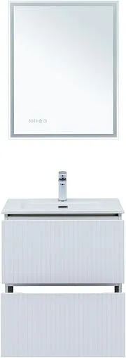 Тумба-умывальник Aquanet Джейн 60 белый матовый 00313284+