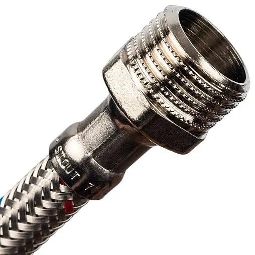 Гибкая подводка Stout 0.6м x ½"в x ½"н SHF-0087-081515