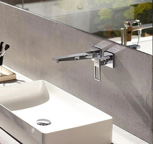 Смеситель для раковины из стены Hansgrohe Metropol хром 74525000
