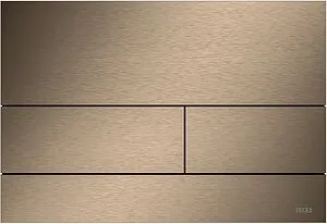 Клавиша смыва для унитаза TECEsquare II 9240848 красный позолоченный сатин, 1