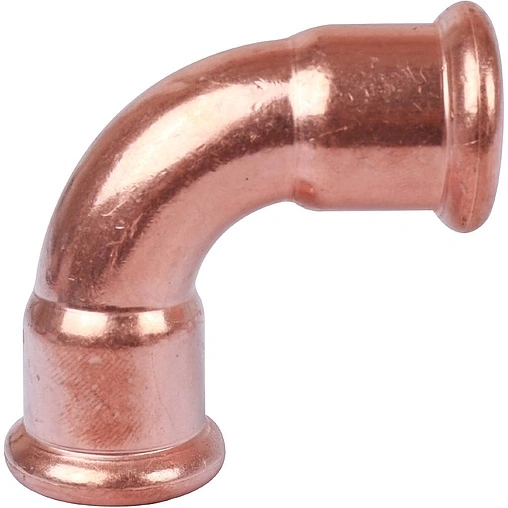 Уголок пресс двухраструбный 22мм угол 90° Sanha 6002A 16002A22