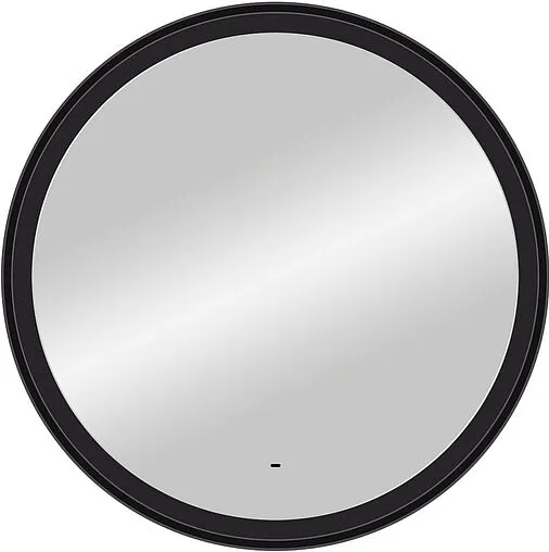 Зеркало с подсветкой Continent Planet black Led 100 с бесконтактным сенсором чёрный ЗЛП683