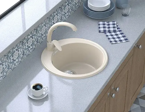 Мойка кухонная GranFest Quarz GF-Z08 серый