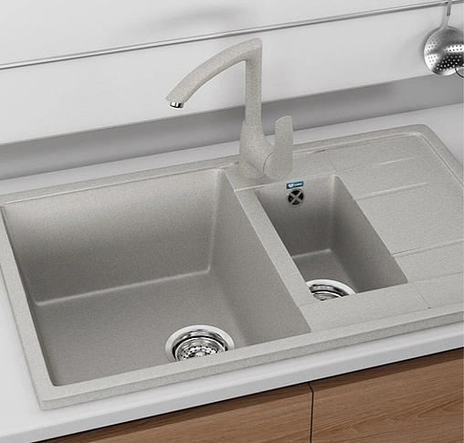 Смеситель для кухни Ulgran песочный U-005-302