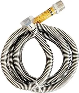 Сильфонная подводка для газа и воды Elka 0.8м x ¾&quot;в x ¾&quot;н 4700500511, 1