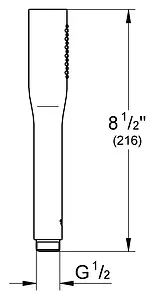 Лейка ручного душа Grohe Euphoria Cosmopolitan хром 27400000 Лейка ручного душа Grohe Euphoria Cosmopolitan хром 27400000, 2