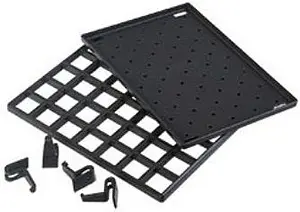 Набор решёток и крючков для раковины Sanit  черный 60.006.00..0000, 1