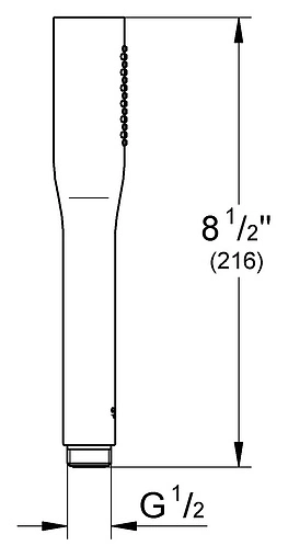 Лейка ручного душа Grohe Euphoria Cosmopolitan хром 27400000