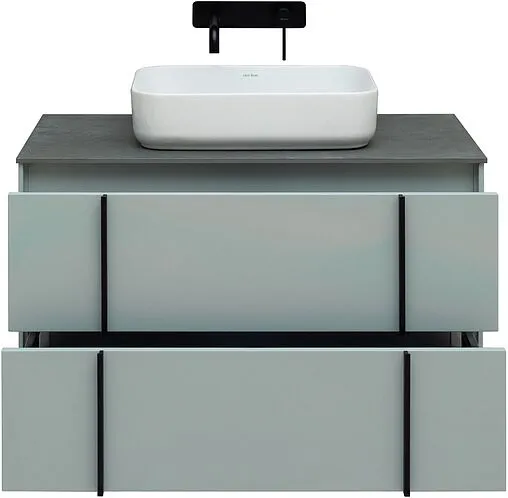 Тумба под умывальник подвесная Allen Brau Reality 90 папирус 1.32006.PWM