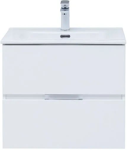 Тумба под умывальник подвесная Aquanet Алвита New 60 белый матовый 00277510