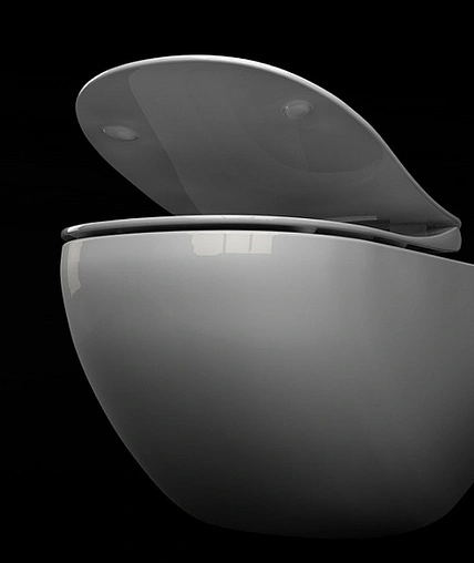 Комплект 6 в 1 Pestan Fluenta Rimless SET40006661PW с кнопкой Play белый глянцевый