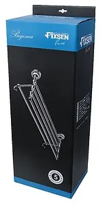 Полка для полотенец Fixsen Bogema gold золото/с рисунком FX-78515G Полка для полотенец Fixsen Bogema gold золото/с рисунком FX-78515G, 2