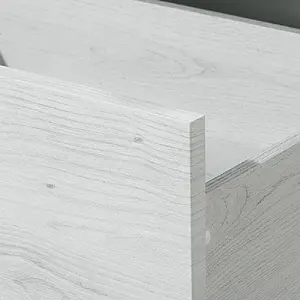 Тумба-умывальник подвесная Aquaton Сакура 100 ольха навара/белый 1A2349K1SKW80, 5