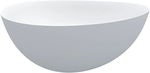 Ванна отдельностоящая из искусственного камня Riho Oviedo 160x160 белый B125001105