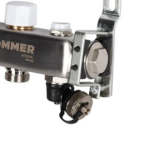 Группа коллекторная с расходомерами 2 отвода 1&quot;в/в x ¾&quot;ек Rommer RMS-1201-000002