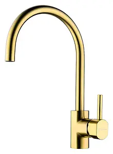 Смеситель для кухни Omoikiri Wakayama LG светлое золото 4994291 Смеситель для кухни Omoikiri Wakayama LG светлое золото 4994291, 1
